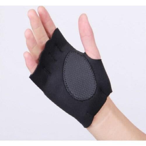 1 Pair Neoprene Anti Slip Cycling Exercise Sport Gym Weight Lifting Gloves Black