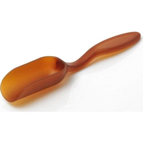 Multi Purpose Retro Style 1Pcs Amber Chinese Tea Spoons Plastic Nice Gift Kitchen Tools Accessories Green Tea Scoop 23*60*150mm