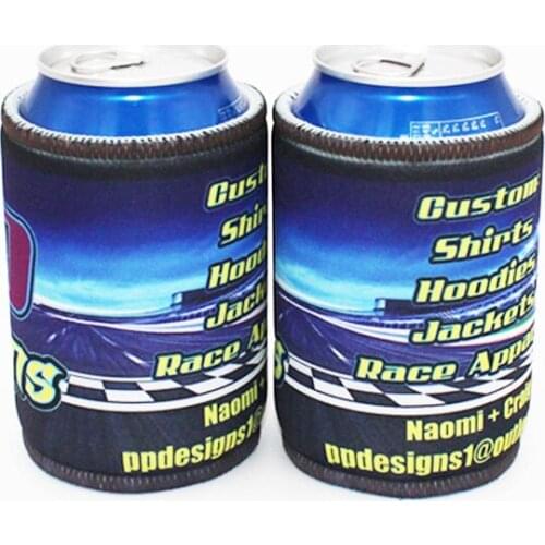 100 Pieces Stubby Cooler Neoprene Stubby Holders Custom Coolers Beer Bottle Holders Bag For Wine Food Cans Wedding School Party