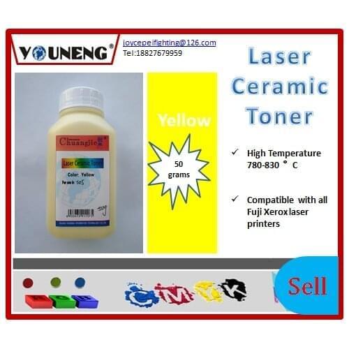 800 degree high temperature color ceramic toner powder Compatible For Ricoh and Xerox model vitrotype Print