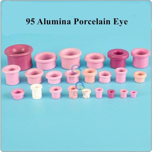 95 Alumina Wear-Resistant Porcelain Eye Ceramic Stranding Machine Stranding Copper Textile Ceramic Beads Porcelain Beads