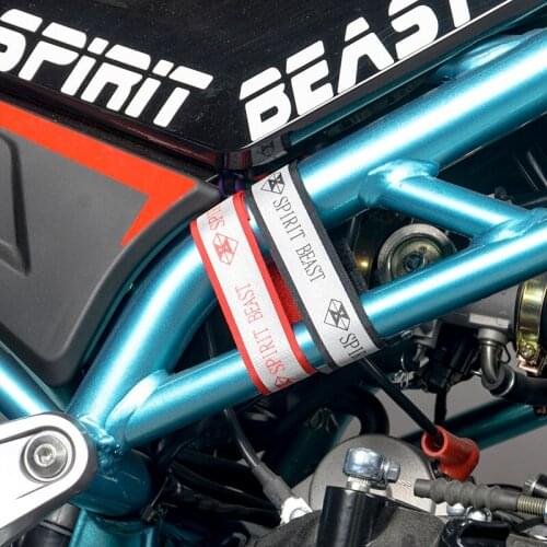 Motorcycle Accessories Wire Wrap Strap Spiritbeast Personality Product Warning Reflective Strip Safe Driving Products at Night