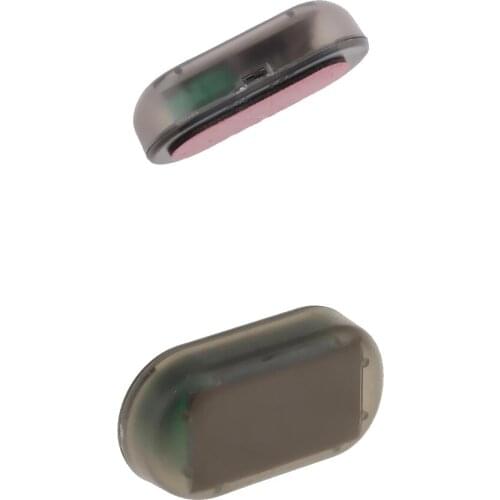 2 Pieces Solar Powered Car Blue Red LED Alarm Light Flashing Anti-theft Device Self-adhesive Easy Install