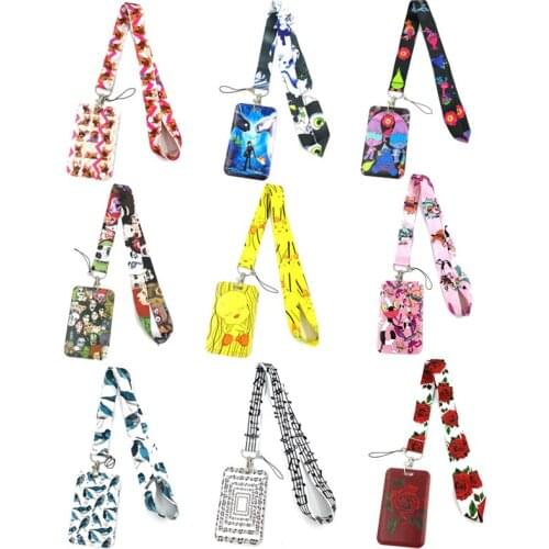 Keys lanyard Car KeyChain ID Cards Pass Gym Mobile Phone Badge Kids Keys Ring Holder Jewelry Decorations