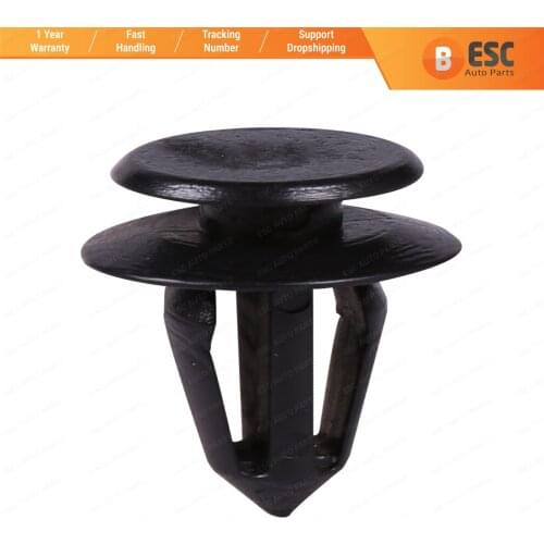 ESC ECF814 10 Pieces Panel Moulding Clip for Fiat: 46835626, Citroen Peugeot: 9345A1