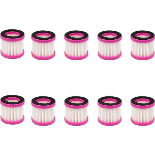 EAS-10Pcs Replacement Air Hepa Filter Cartridge for D-602 D-602A D-607 D-609 Vacuum Cleaner