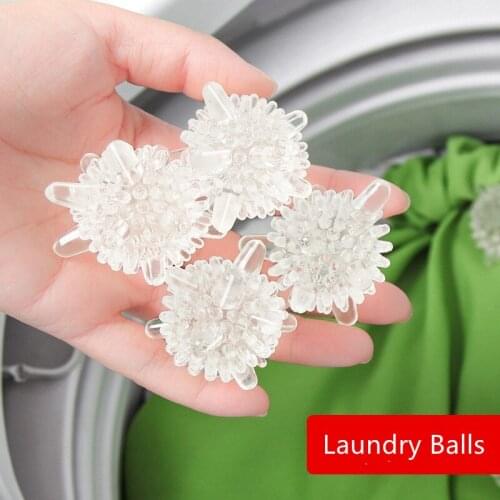 1PC Reusable Magic Laundry Balls Cleaning Washing Machine Clothes Softener Super Strong Decontamination Cleaning Ball