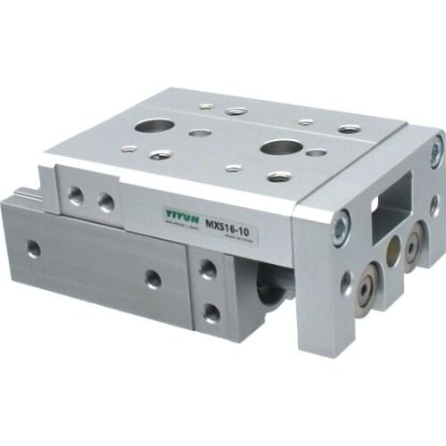 MXS20-10,20,30,40,50,75 MXS25-10,20,30,40,50 YIYUN Brand Perform Pneumatic Components Air Slide Table Cylinder MXS Series