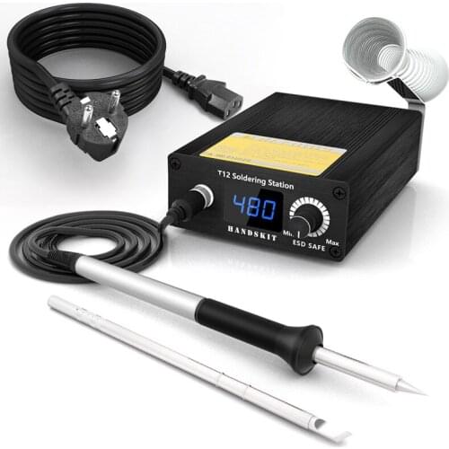 T12B Soldering Station stm 32 2.1S OLED Infrared Soldering Station Portable Bga Rework Station With Soldering Tips Welding Tools