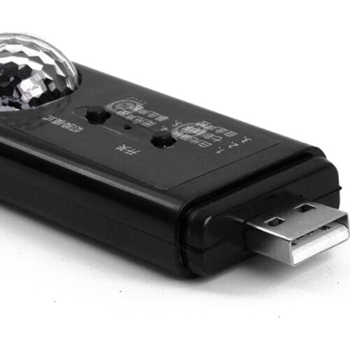 R3MD Multi-color RGB Starlight Lighting Voice-controlled Mode Lamp Portable Home Car Interior Atmosphere lamp