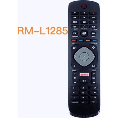 100% new Universal Remote Control Rm-L1285 For Philips Lcd/Led/Plasma Tv + For Netflix Button