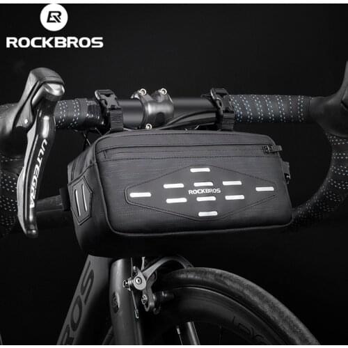ROCKBROS Cycling Bike Bag Front Handlebar Bicycle Bag Frame Basket Waterproof Multifuctional MTB Road Scooter Bike Bag Pannier