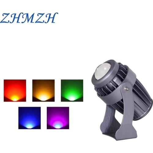 ZHMZH LED Spotlight Outdoor LED Spot Lights Ultra Brightness IP65 Waterproof Wall Washer Lamp Stage Lighting Effect 10W