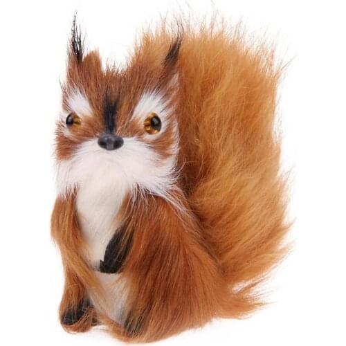 2020 Hot sale Cute Simulation Squirrel Plush Stuffed Doll Toys Kids Children Birthday Gifts Home Decoration мягкие игрушки