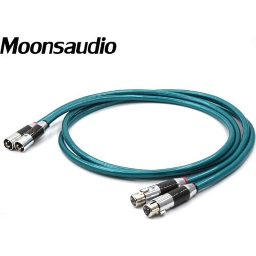 Ortofon 8NX OFC Pure Copper Audio Interconnect Cable With Carbon Fiber XLR Plug