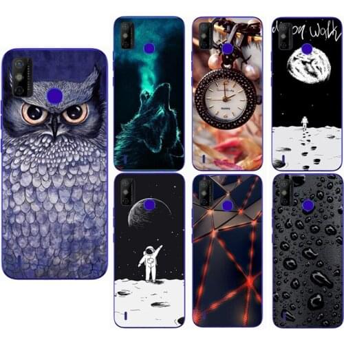 Animal Colorful Case for Tecno Spark 6 Silicone Soft Covers for Tecno Spark 6 Go Case Protector Baicvery Back Covers