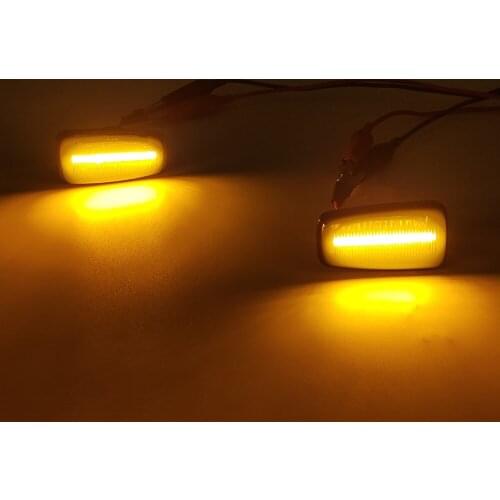 For Peugeot 306 106 406 806 Expert Partner For Citroen Berlingo Jumpy Saxo Xantia XM Dynamic Led Turn Signal Side Marker Light