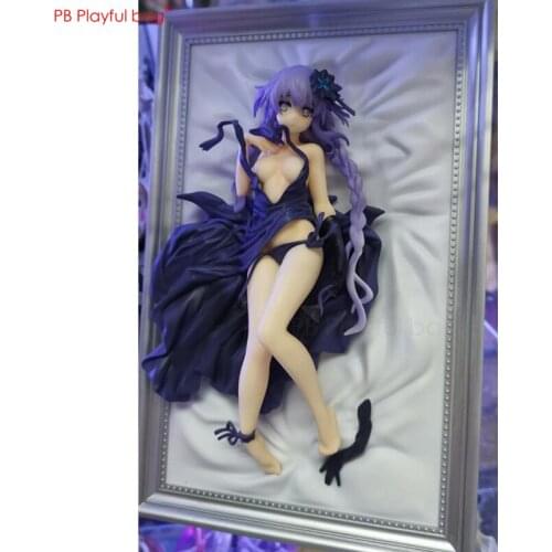 28CM Hyperdimension Neptunia Purple Heart figure PVC model Action figure New Sexy Doll toys Novelty Anime Photo Frame HC84