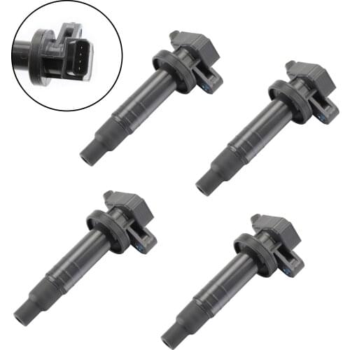 Artudatech 4PCS 9091902239 Ignition Coil For Toyota Celica Corolla Matrix MR2 1.8 Auto Parts