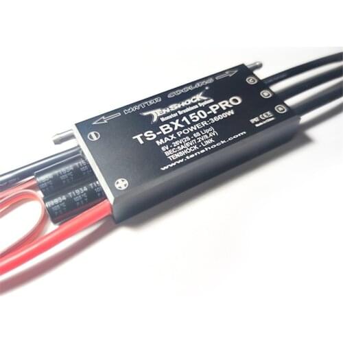 Tenshock New ESC Marine Brushless Waterproof BX150 Pro 150A Electronic Speed Controller