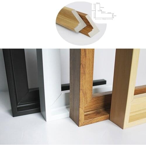 Variety Simple stylish art plastic Picture frame DIY Canvas Painting Frame For Oil Paintings Frame For Home Decoration Wall art