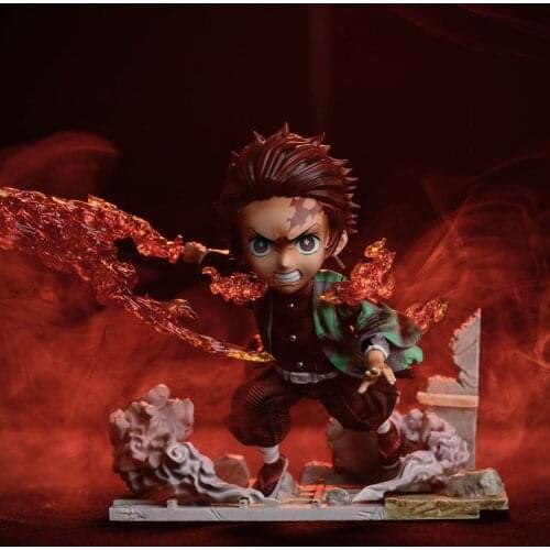 Demon Blade God of Fire Kagura Satoman Tanjiro Ghost Destruction Blade GK Limited Statue Hand Model