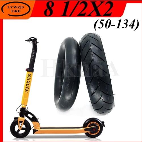For Electric Scooter Inokim Light 1/2 Series Tire 8 1/2x2 (50-134) Inner Tube Outer Tyre Baby Carriage 8.5 Inch Pneumatic Tire