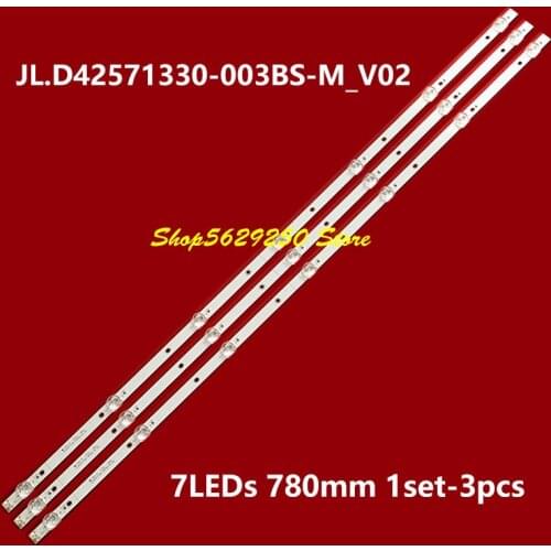780mm LED Backlight strip 7 lamp For Hisense 42'' TV HZ43E35A JHD425S1F71-T0 JL.D42571330-003BS-M-V01