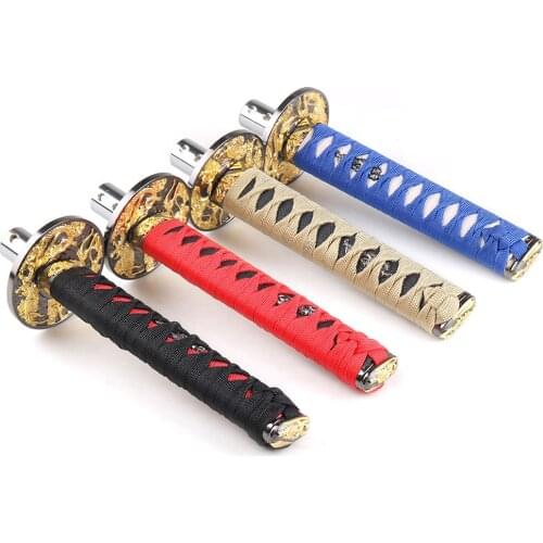 Universal JDM Samurai Sword Shift Knob Shifter 200MM/300MM Katana Metal Weighted Sport