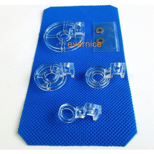 4 Pcs Free Motio Echo Quilting Ruler Presser Foot For Low Shank Sewing Machine