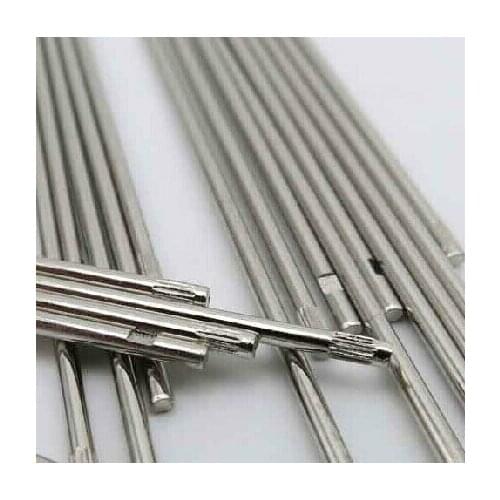 50 PCS 1.2mm steel shaft axis 72.5MM aircraft model toy model aircraft accessories DIY accessories embossing bayonet axle