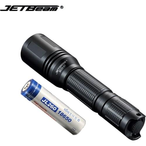 JETbeam BC25-GT Flashlight High-Powerful 1080Lumen Cree XP-L HI LED Rechargeable With 18650 Battrey Led Lantern For Camping