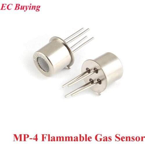 MP-4 Methane Sensor Module Flammable Gas Sensor Combustible For Detection Flammable Gas Leak Fire Safety Alarm