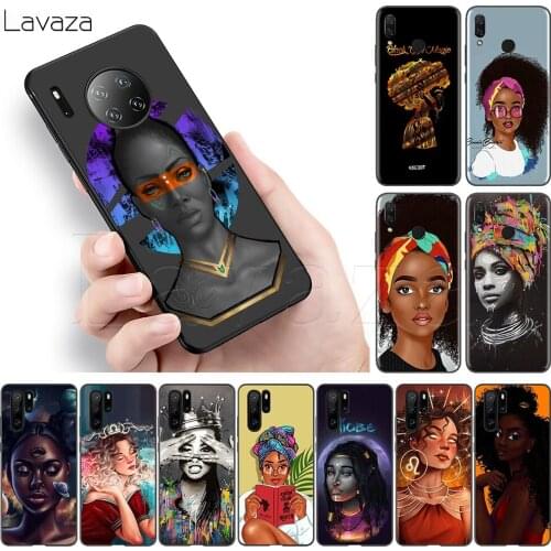 Lavaza art african girl Soft Case for Huawei P9 P10 P20 P30 P Smart Z Y7 Plus Lite Pro Prime Mini 2019