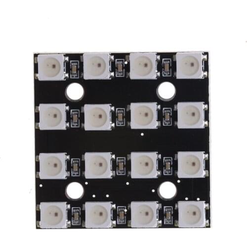One Piece RGB LED 4x4 16-Bit WS2812 5050 RGB LED + Integrated Drivers For Arduino