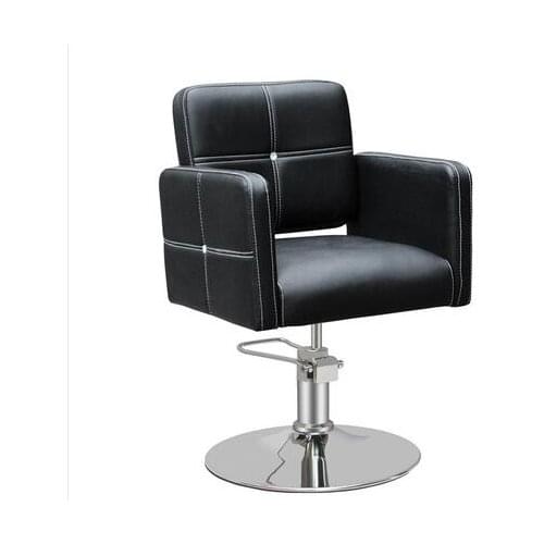 Barber chair hair salon dedicated hair salon chair chair hair cutting chair beauty stool rotatable lifting hair salon chair manu