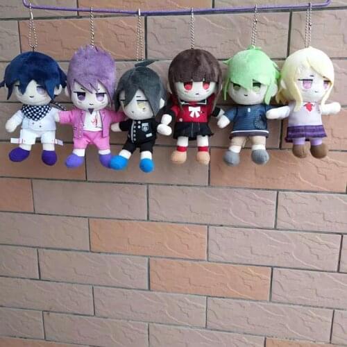 Anime Plushie Danganronpa V3 Plush Toy Cartoon Dangan Ronpa Kokichi Oma Stuffed Animals Doll Toys for Children Birthday Gifts