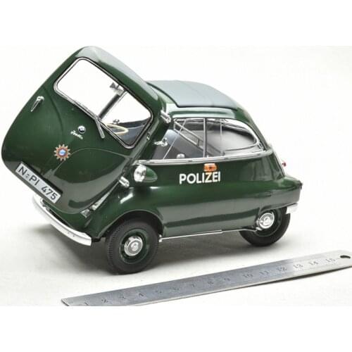 Schuco cars 1:18 BMW Isetta Export Polizei Collection Metal Die-cast Simulation Model Cars Toys
