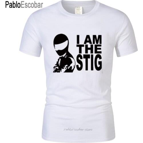 Shubuzhi T-shirt homeme mens brand funny cotton three sleeve camisetas I am Stig