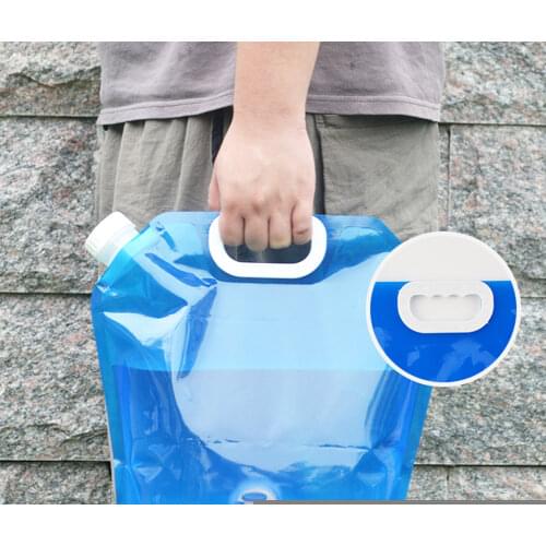 Camping Hiking Picnic BBQ Car Drinking Carrier Camping Water Bag Water Bottle Folding Collapsible Water Bags