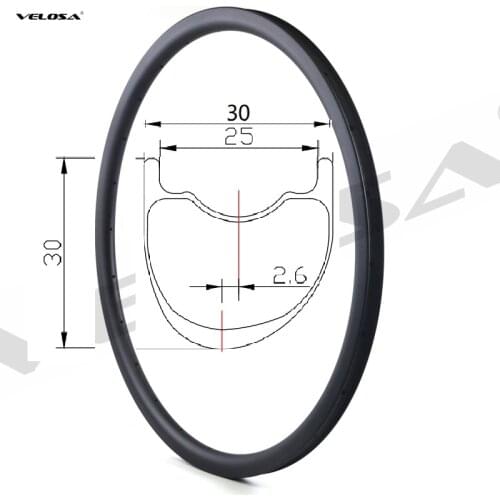 T800 super light AR30 700C disc brake cyclocross Gravel 29inch MTB E-bike carbon rim,tubeless ready,30mmx30mm,asymmetric design