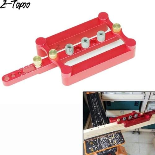 Precise Drilling Tools Woodworking Joinery tool setSelf Centering Dowelling Jig 3 in 1 Punch locator