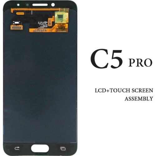 1PCS AMOLED For Samsung C5 Pro LCD C5010 Display Touch Screen Digitizer Assembly Replacement 5.2'' For Samsung C5 Pro LCD screen