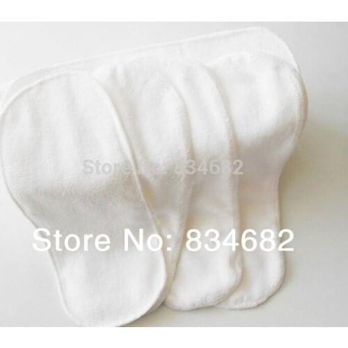 New 10 PCS washable Microfiber Baby Cloth Diaper Nappy Liners Inserts 2 layers super soft free shipping Hot 2014 Nappy Liners