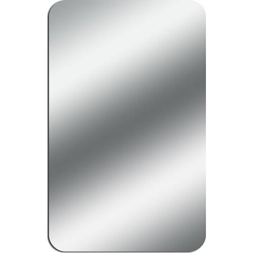 27*17cm Small Acrylic Mirror Stickers 3D Distorting Mirror Reflective Self Adhesive Stickers Decal For Home Wall Decor