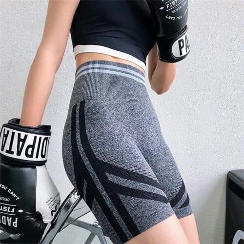 Seamless Sports Shorts For Women Hip Push Up Short Leggings High Waist Gym Yoga Shorts Tummy Control Workout Fitness Shorts