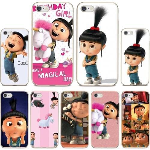 Unicorn Agnes Despicable Me Minions For Xiaomi poco X3 nfc F2 Pro M3 Mi 5X 6X Max Mix 1 2 2S 3 Mi5 Mi6 Mi3 Mi4 Phone Covers