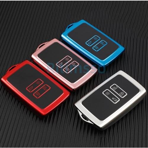 Hot Sale Tpu Car Key Case Cover For Renault Koleos Kadjar Scenic Megane Sandero Espace Clio Captur Kangoo Laguna Talisman Twingo