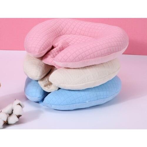 Baby Head Protection Cushion Cotton Pillow Newborn Baby Kids Pillows Cartoon Cotton Kids Pillow Sleep Neck Guard U-shaped pillow