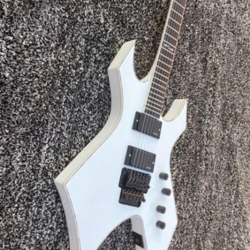 Customized electric guitar accessories factory, professional musical instrument BC, Lulu Abalone with binding, mail order